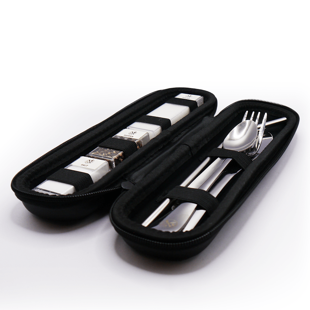 Nomads Pocket Kitchen | Premium Cutlery & Condiments for Outdoor Dining ...